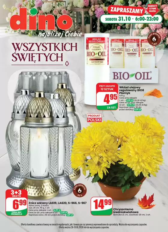 Katalog Dino | Znicze 2026 v6 | 2026-10-28T00:00:00.000Z - 2026-10-31T00:00:00.000Z