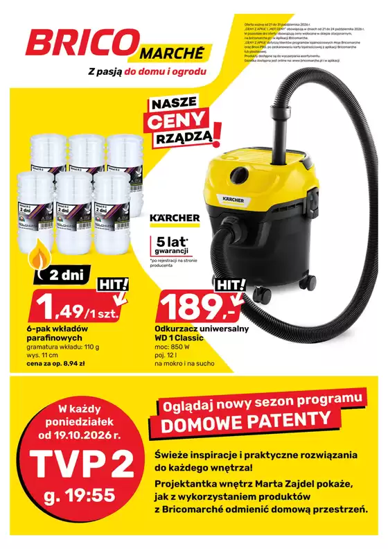 Katalog Bricomarche | Bricomarche Gazetka 21 | 2026-10-21T00:00:00.000Z - 2026-10-31T00:00:00.000Z