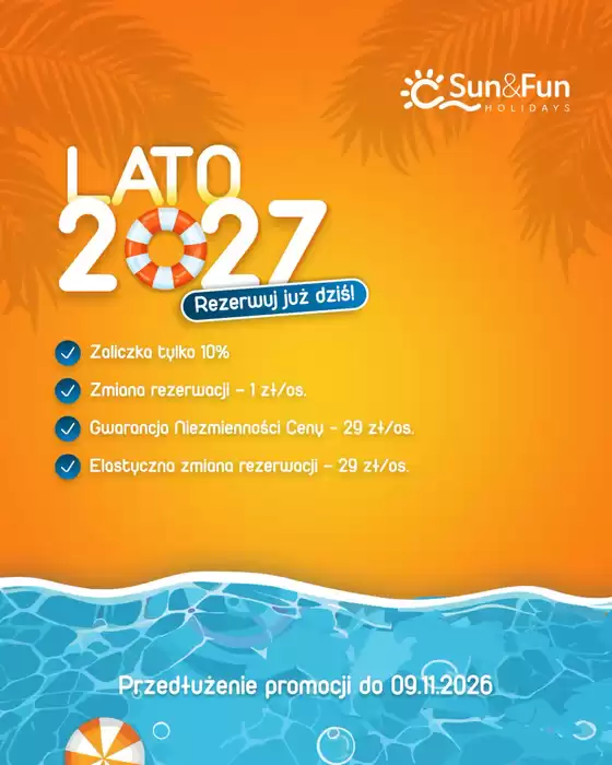 Katalog Sun & Fun w: Duczki | Lato 2027 | 2026-10-28T00:00:00.000Z - 2026-11-09T00:00:00.000Z