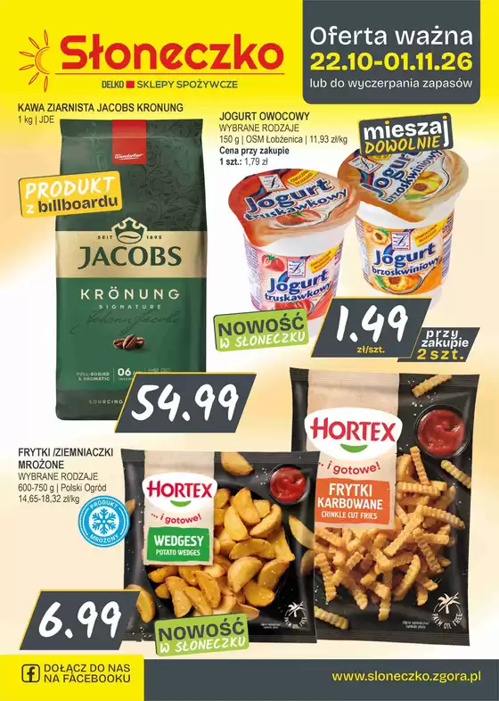 Katalog Słoneczko w: Mnich | Nasze najlepsze oferty dla Ciebie | 2026-10-22T00:00:00.000Z - 2026-11-01T00:00:00.000Z
