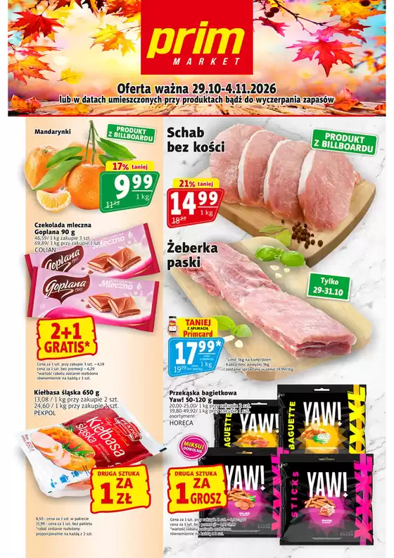 Katalog Prim Market | Najlepsze oferty dla wszystkich łowców okazji | 2026-10-29T00:00:00.000Z - 2026-11-04T00:00:00.000Z