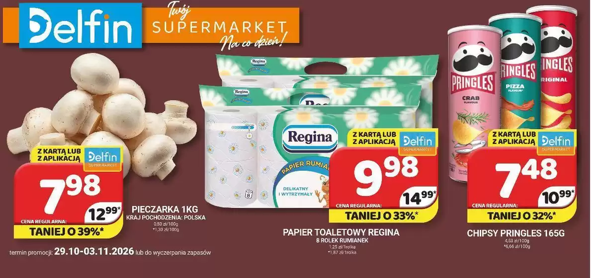 Katalog Delfin | Świetne rabaty na wybrane produkty | 2026-10-29T00:00:00.000Z - 2026-11-03T00:00:00.000Z