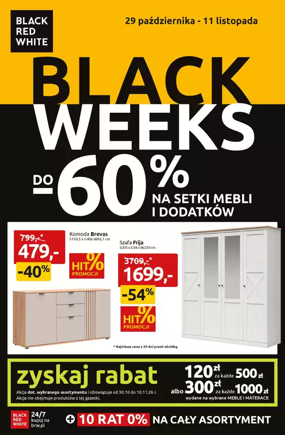 Katalog Mekona Meble | Black weeks do - 60 %  | 2026-10-29T00:00:00.000Z - 2026-11-11T00:00:00.000Z