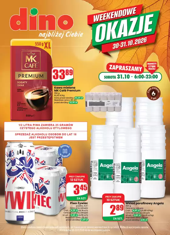 Katalog Dino w: Luboń | Dino week v5 | 2026-10-30T00:00:00.000Z - 2026-10-31T00:00:00.000Z