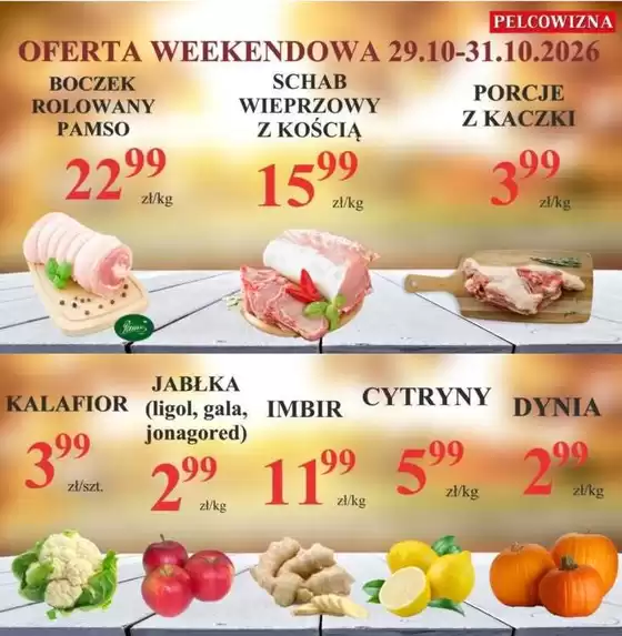 Katalog Pelcowizna | Pelcowizna gazetka | 2026-10-29T00:00:00.000Z - 2026-10-31T00:00:00.000Z