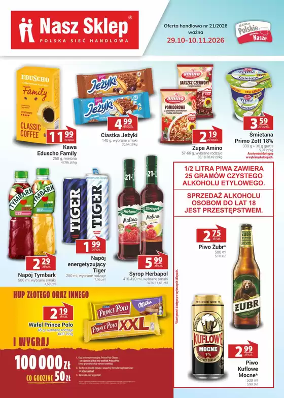 Katalog Nasz Sklep | Odkryj atrakcyjne oferty | 2026-10-29T00:00:00.000Z - 2026-11-10T00:00:00.000Z