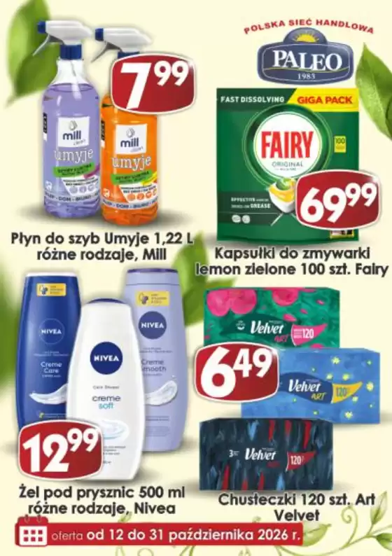 Katalog Delikatesy Paleo | Nasze najlepsze okazje | 2026-10-12T00:00:00.000Z - 2026-10-31T00:00:00.000Z