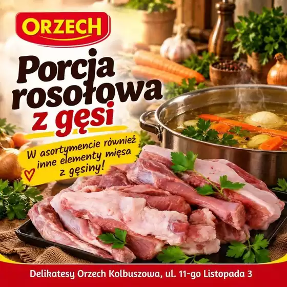 Katalog Orzech w: Chodzież | Atrakcyjne oferty specjalne dla wszystkich | 2026-10-31T00:00:00.000Z - 2026-11-14T00:00:00.000Z