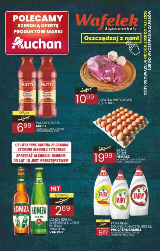 Katalog Wafelek w: Dylewo | Specjalne oferty dla Ciebie | 2026-11-02T00:00:00.000Z - 2026-11-14T00:00:00.000Z