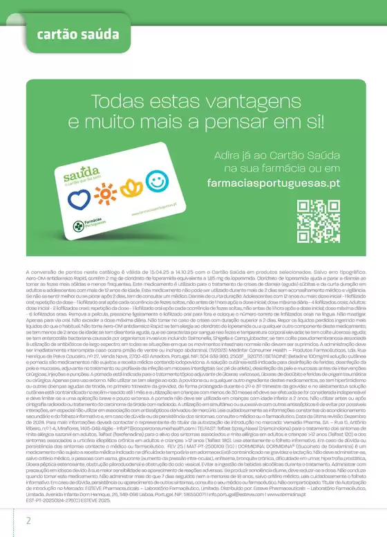 Catálogo de Pontos Primavera/Verão2025