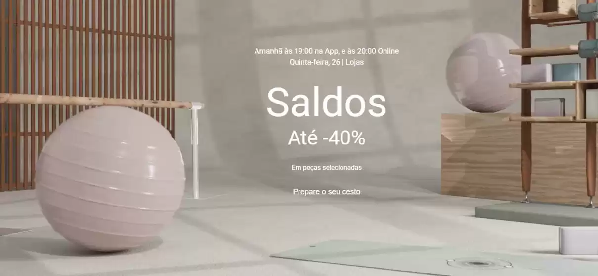Até -40% 