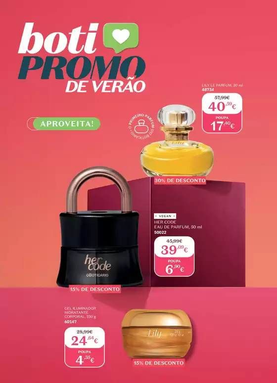 Folheto O Boticário