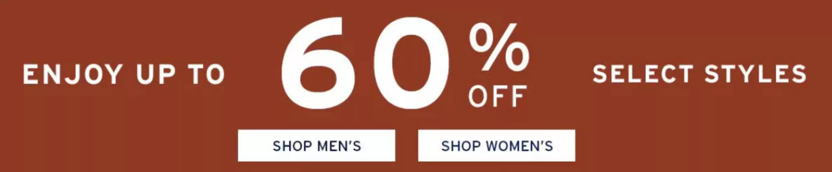 Up to 60% Off