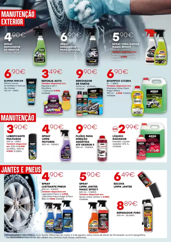 Descontos e promoções