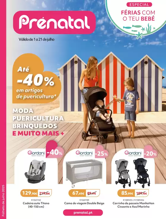 Até -40% em artigos de puericultura