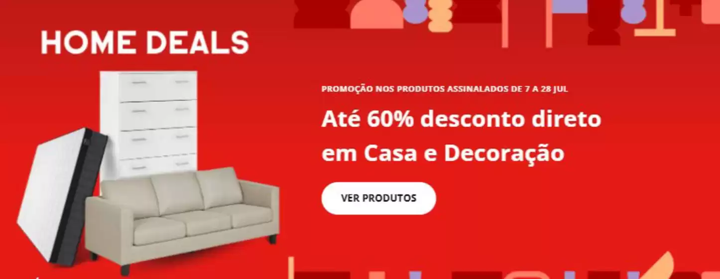Até 60% Desconto 