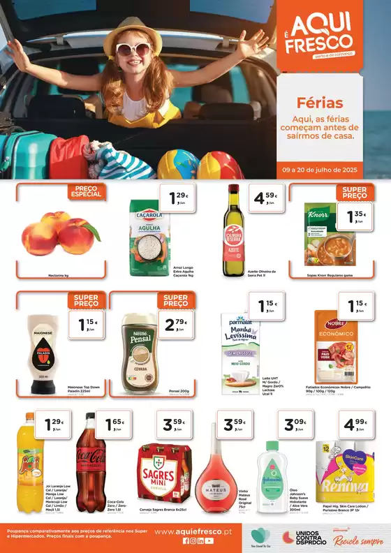Folheto Férias