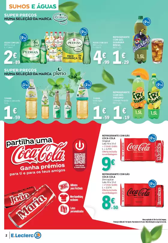 Folheto Especial Bebidas de Verão