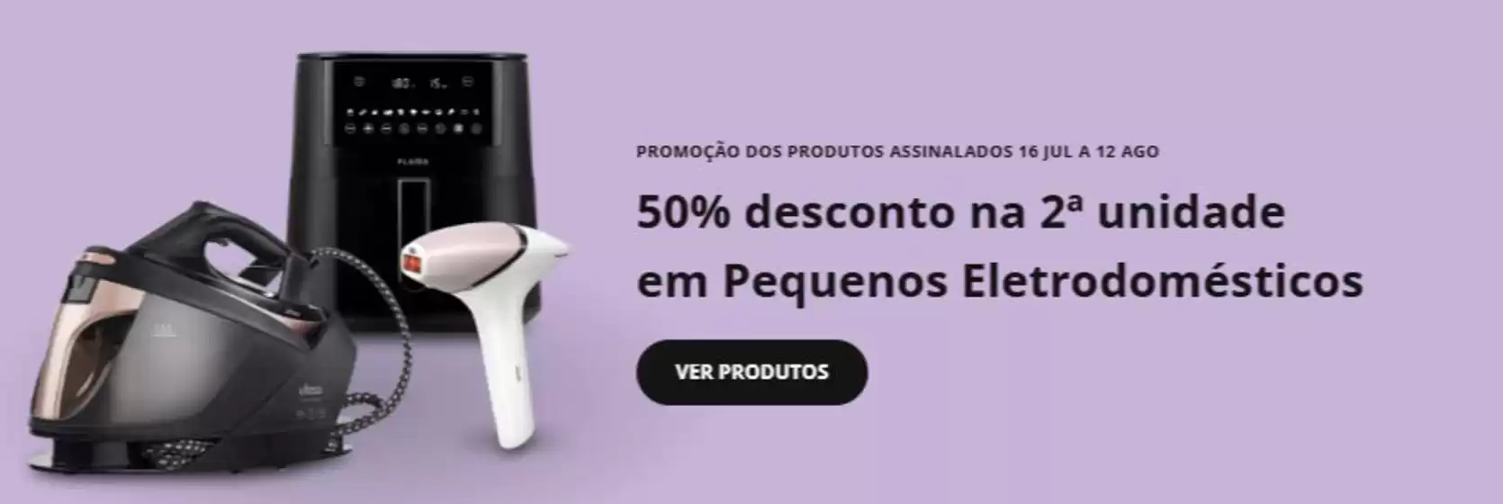  50% Desconto.