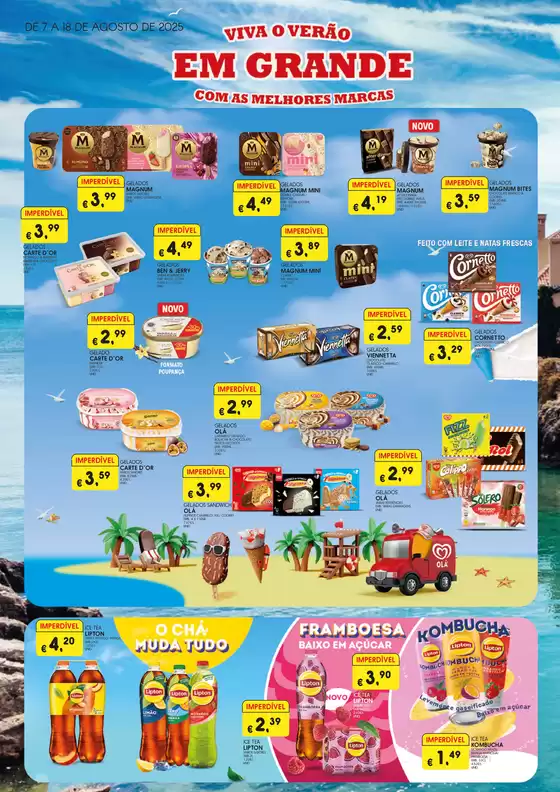 Grandes descontos em produtos selecionados