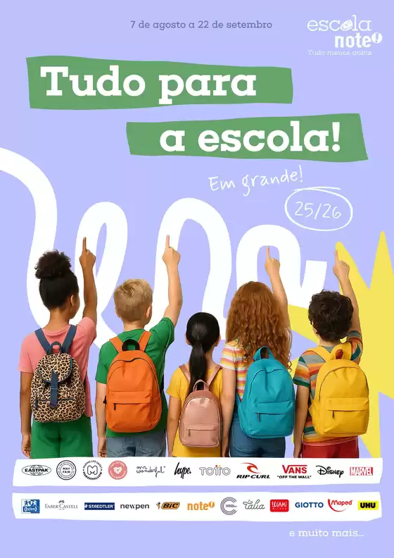 Catálogo Moda Escolar Note! 2025