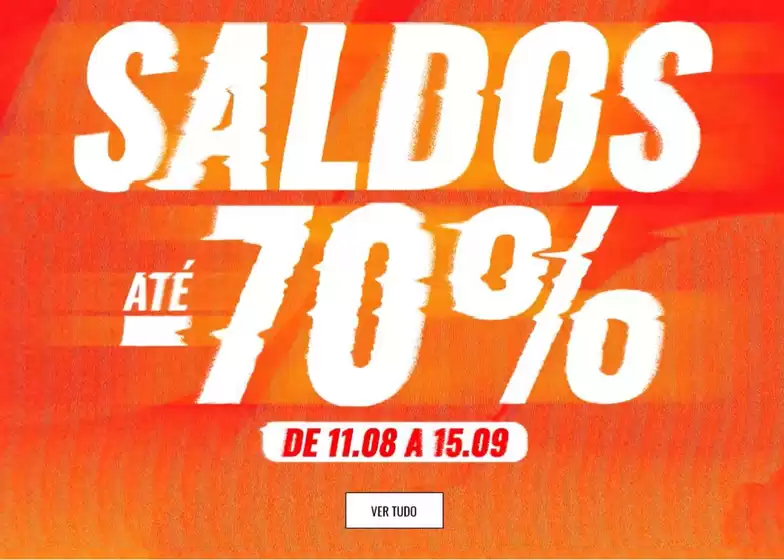 Até -70% 