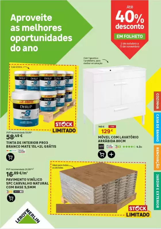 Descubra o nosso folheto