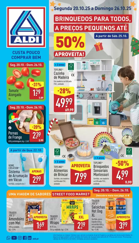 Catálogo Aldi | Folheto Aldi | 2025-10-20T00:00:00.000Z - 2025-10-26T00:00:00.000Z