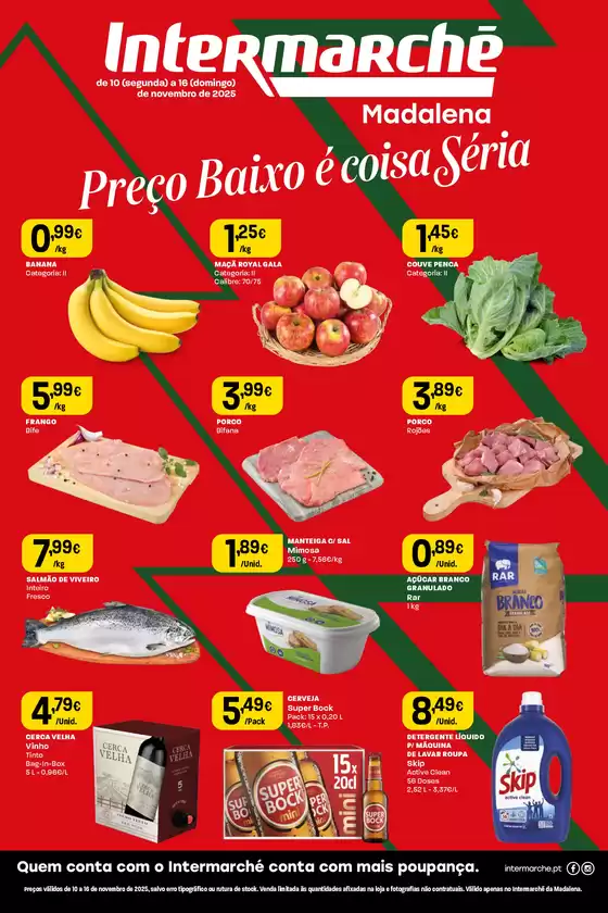 Catálogo Intermarché em Aguim | Preço Baixo é coisa Séria | 2025-11-10T00:00:00.000Z - 2025-11-16T00:00:00.000Z