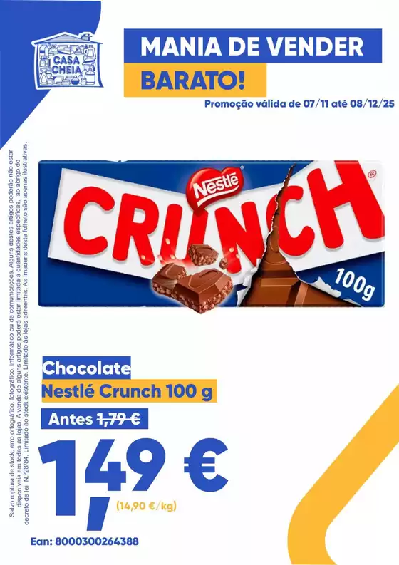 Catálogo Casa Cheia em Aveiro | Chocolate | 2025-11-07T00:00:00.000Z - 2025-12-08T00:00:00.000Z