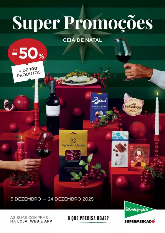 Catálogo El Corte Inglés | Ceia de Natal | 2025-12-05T00:00:00.000Z - 2025-12-24T00:00:00.000Z