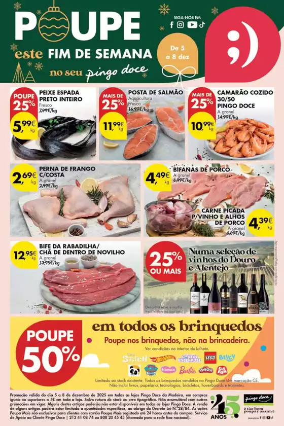 Catálogo Pingo Doce em Quinta do Conde | As nossas melhores ofertas para si | 2025-12-05T00:00:00.000Z - 2025-12-08T00:00:00.000Z