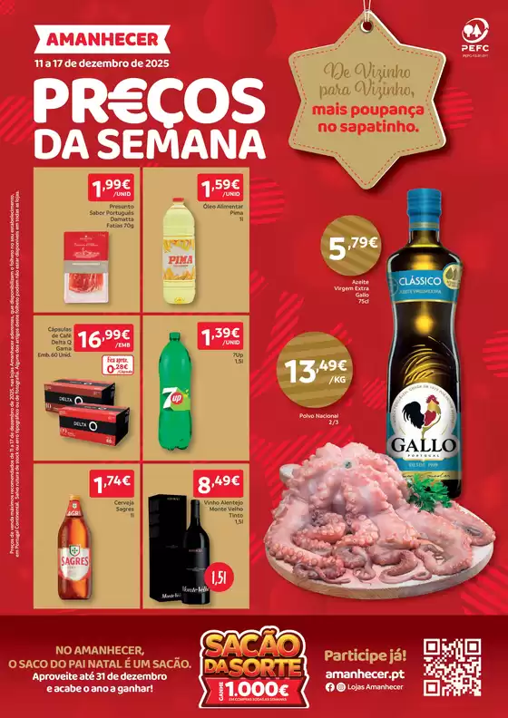 Catálogo Amanhecer em Elvas | Folheto Semanal | Lojas Amanhecer | 2025-12-11T00:00:00.000Z - 2025-12-17T00:00:00.000Z