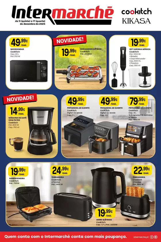 Catálogo Intermarché em Elvas | MONOFOLHA ELETRODOMÉSTICOS | 2025-12-11T00:00:00.000Z - 2025-12-17T00:00:00.000Z