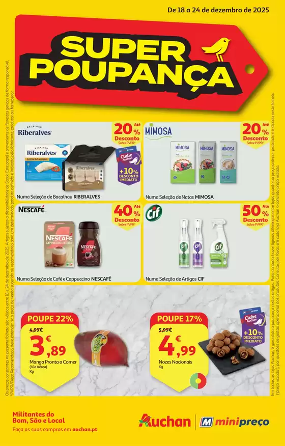 Catálogo My Auchan em Amadora | Super Poupança | 2025-12-18T00:00:00.000Z - 2025-12-24T00:00:00.000Z
