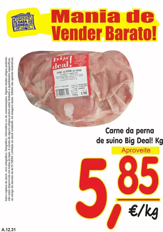 Catálogo Casa Cheia em Almada | Grandes descontos em produtos selecionados | 2025-12-12T00:00:00.000Z - 2025-12-31T00:00:00.000Z