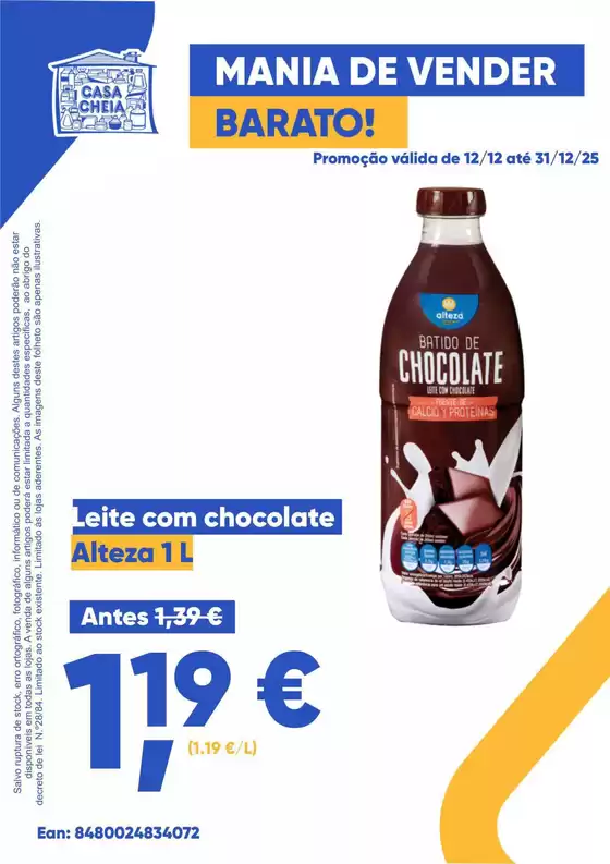 Catálogo Casa Cheia em Melides | Leite com chocolate | 2025-12-12T00:00:00.000Z - 2025-12-31T00:00:00.000Z