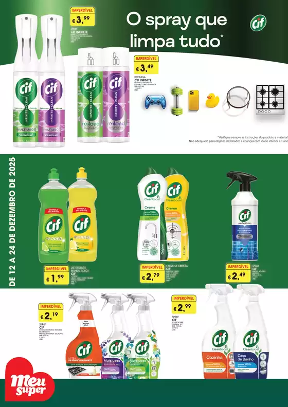 Catálogo Meu Super em Covilhã | Ótima oferta para caçadores de pechinchas | 2025-12-12T00:00:00.000Z - 2025-12-24T00:00:00.000Z