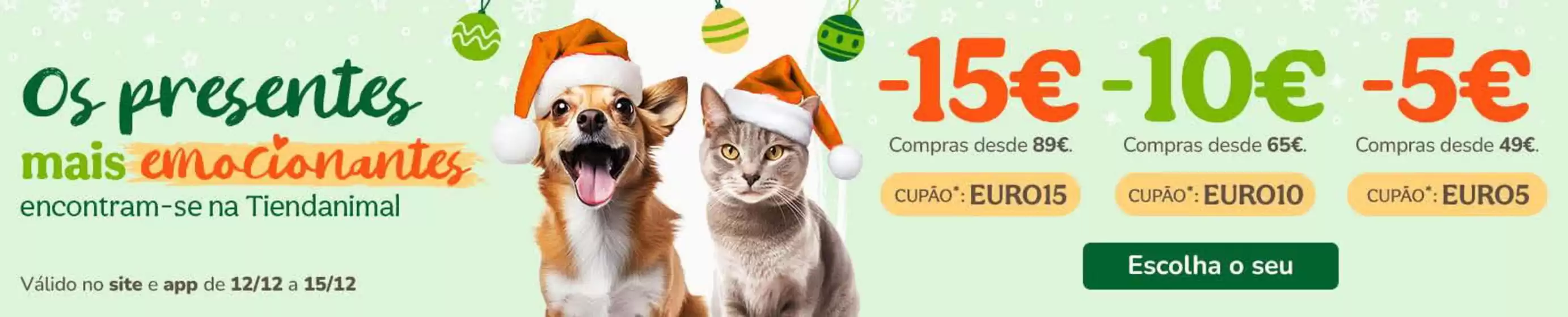 Catálogo TiendAnimal em Batalha | Promoção | 2025-12-15T00:00:00.000Z - 2025-12-15T00:00:00.000Z