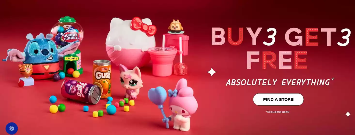 Catálogo Claire's em Montijo | Buy 3 Get 3 Free | 2025-12-16T00:00:00.000Z - 2025-12-29T00:00:00.000Z