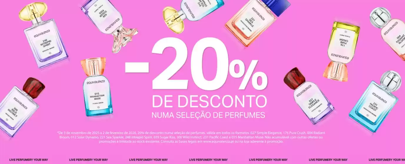 Catálogo Equivalenza em Gondomar | -20% | 2025-12-17T00:00:00.000Z - 2026-02-02T00:00:00.000Z