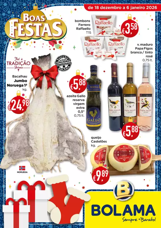 Catálogo Bolama em Vila Nova de Gaia | Boas Festas | 2025-12-18T00:00:00.000Z - 2026-01-06T00:00:00.000Z