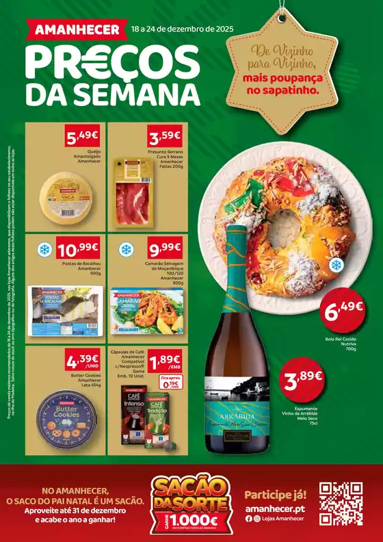 Catálogo Amanhecer em Estoril | Folheto Semanal | Lojas Amanhecer | 2025-12-18T00:00:00.000Z - 2025-12-24T00:00:00.000Z