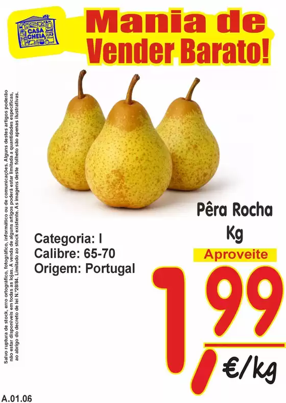 Catálogo Casa Cheia em Quarteira | Pera Rocha | 2025-12-19T00:00:00.000Z - 2026-01-06T00:00:00.000Z