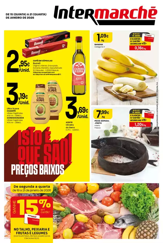 Catálogo Intermarché em Olhão | Semanal Intermarché | 2026-01-15T00:00:00.000Z - 2026-01-21T00:00:00.000Z