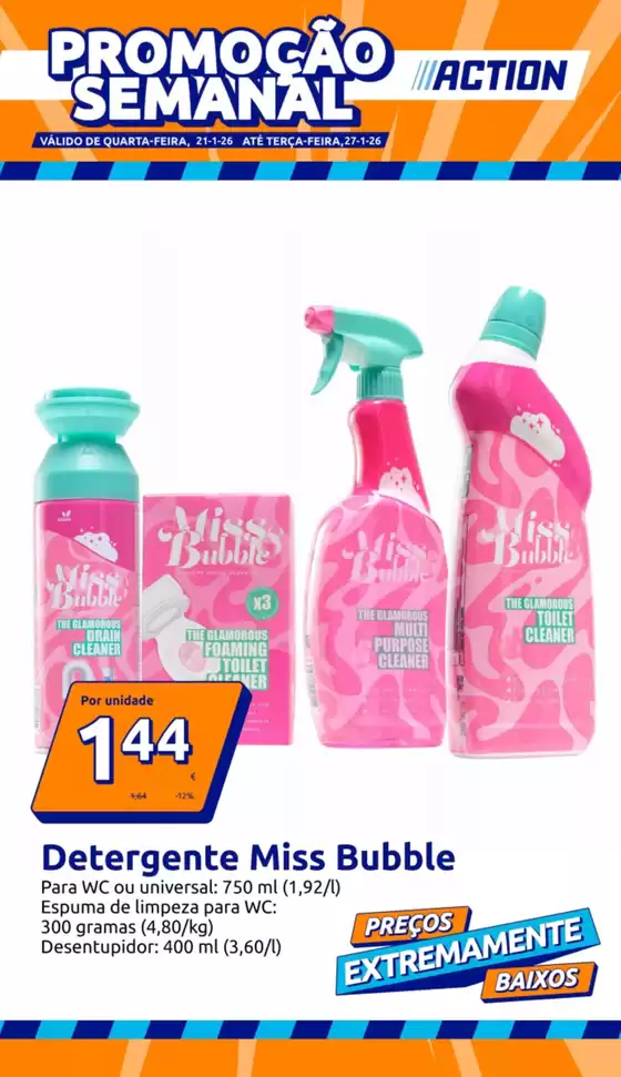 Catálogo Action em Leiria | Ofertas a partir de 7 de janeiro | 2026-01-22T00:00:00.000Z - 2026-01-31T00:00:00.000Z