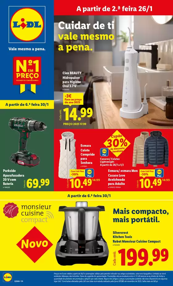 Catálogo Lidl em Coimbra | Ótima oferta para caçadores de pechinchas | 2026-01-23T00:00:00.000Z - 2026-01-31T00:00:00.000Z