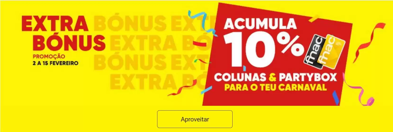 Catálogo Fnac em Alfena | Extra Bonus | 2026-02-02T00:00:00.000Z - 2026-02-15T00:00:00.000Z