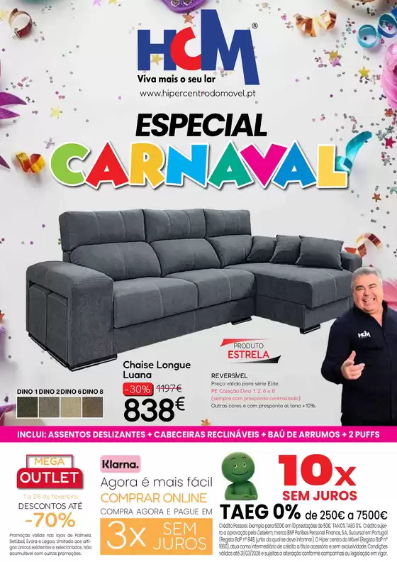Catálogo Hiper Centro do Móvel em Espinho | Carnival | 2026-02-02T00:00:00.000Z - 2026-02-28T00:00:00.000Z