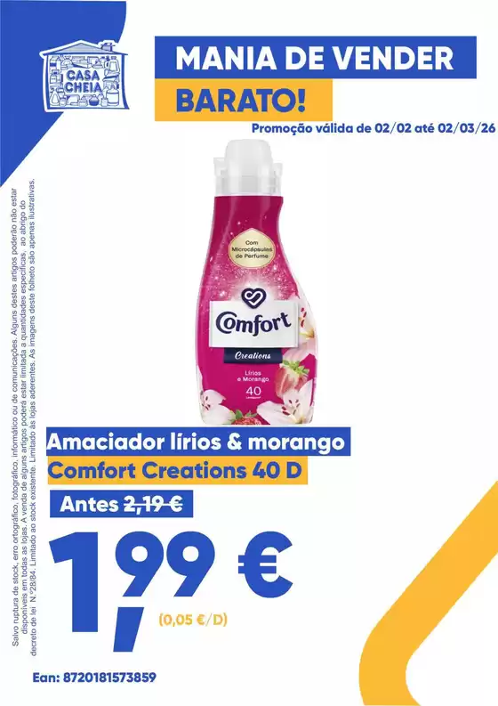 Catálogo Casa Cheia | Comfort Creations | 2026-02-02T00:00:00.000Z - 2026-03-02T00:00:00.000Z